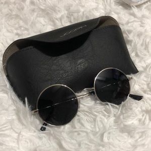Hooping round sunglasses women’s men cicle steampunk sunglasses